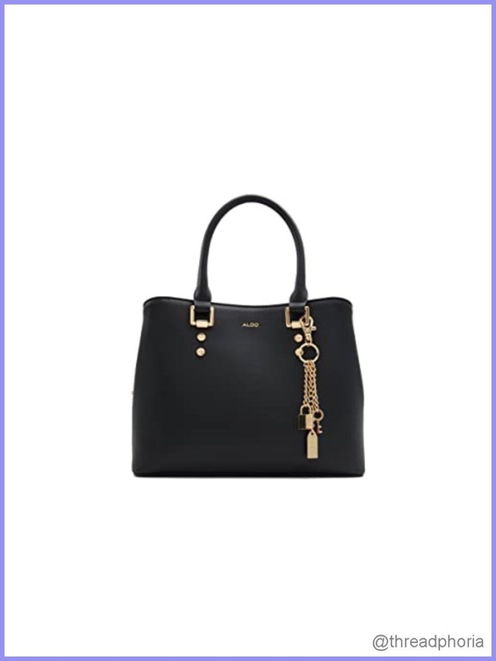 Spacious Synthetic Tote Bag with Shoulder Strap Medium Everyday Handbag